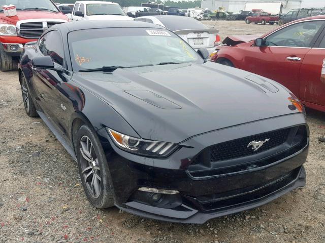 1FA6P8CF7G5336896 - 2016 FORD MUSTANG GT BLACK photo 1