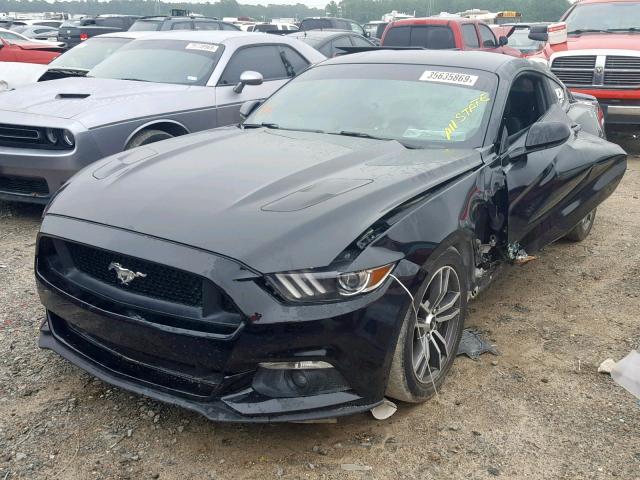 1FA6P8CF7G5336896 - 2016 FORD MUSTANG GT BLACK photo 2