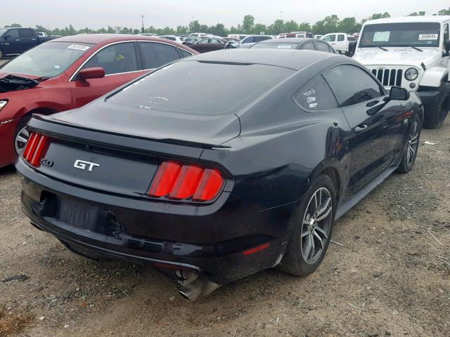 1FA6P8CF7G5336896 - 2016 FORD MUSTANG GT BLACK photo 4