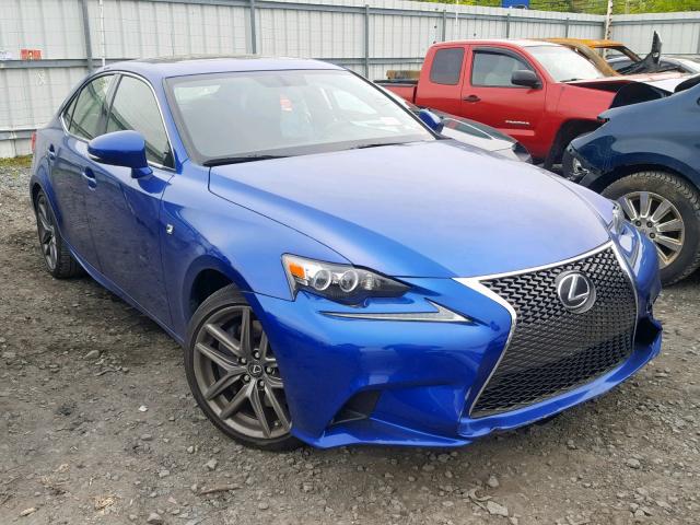 JTHCM1D26G5003760 - 2016 LEXUS IS 300 BLUE photo 1