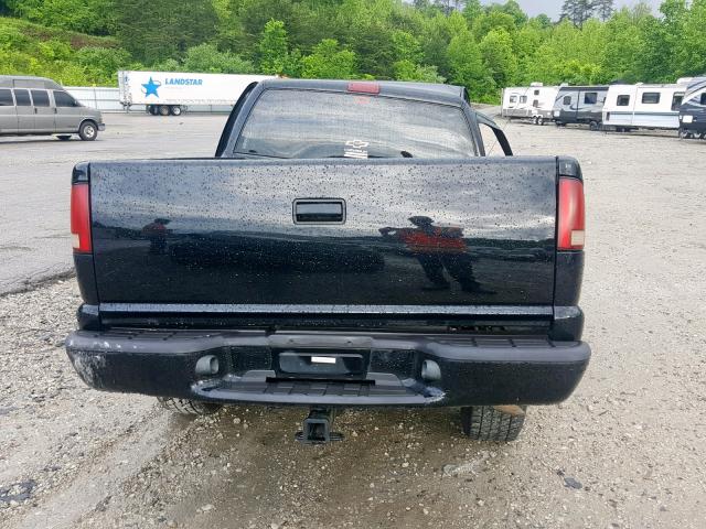 1GCCS1454YK281884 - 2000 CHEVROLET S TRUCK S1 BLACK photo 6