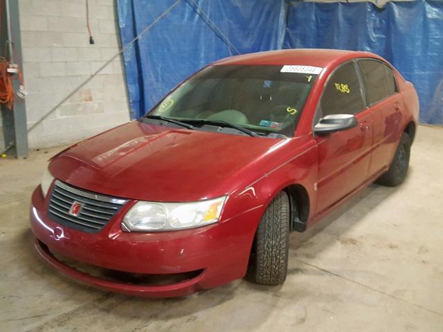 1G8AJ52F85Z147101 - 2005 SATURN ION LEVEL MAROON photo 2