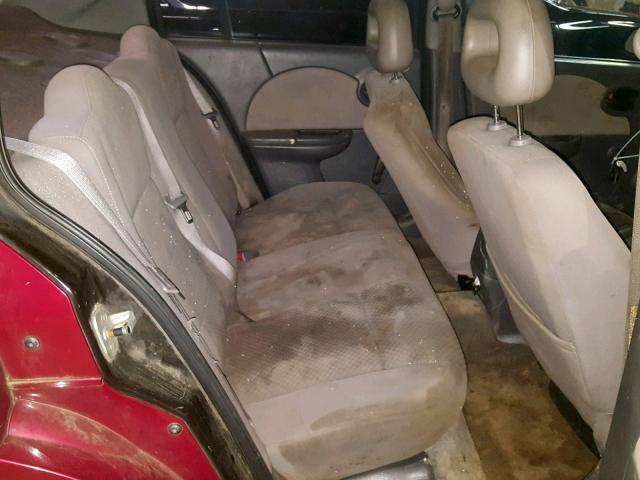 1G8AJ52F85Z147101 - 2005 SATURN ION LEVEL MAROON photo 6