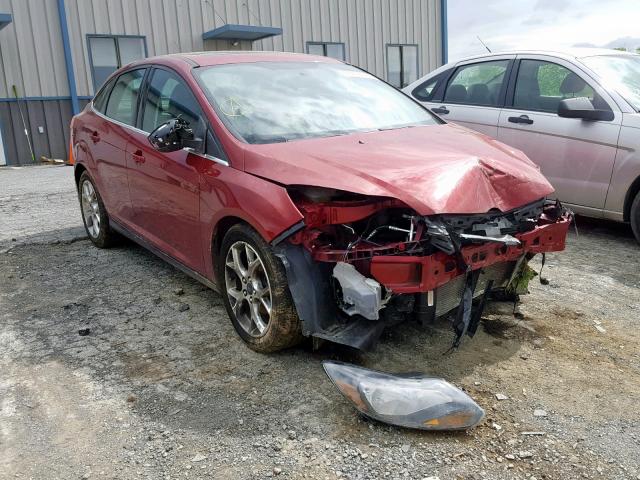 1FADP3J27EL102518 - 2014 FORD FOCUS TITA RED photo 1