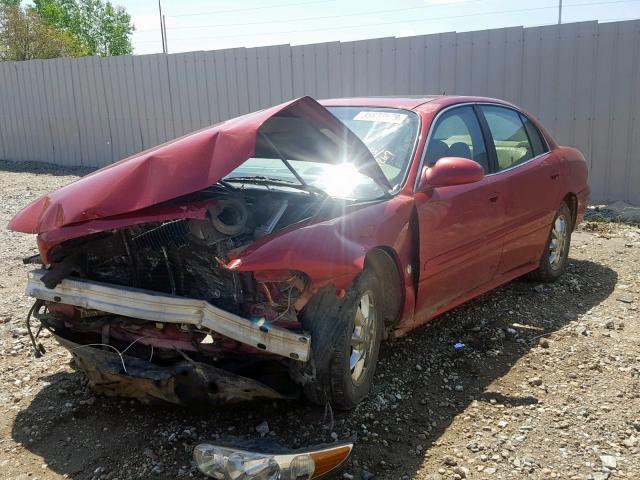 1G4HR54KX5U134267 - 2005 BUICK LESABRE LI MAROON photo 2