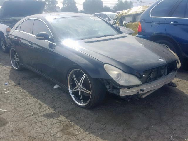 WDDDJ72X58A118848 - 2008 MERCEDES-BENZ CLS 550 BLACK photo 1