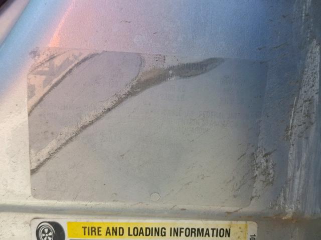 1G1ZC5E05A4105074 - 2010 CHEVROLET MALIBU 1LT ვერცხლისფერი ფოტო 10