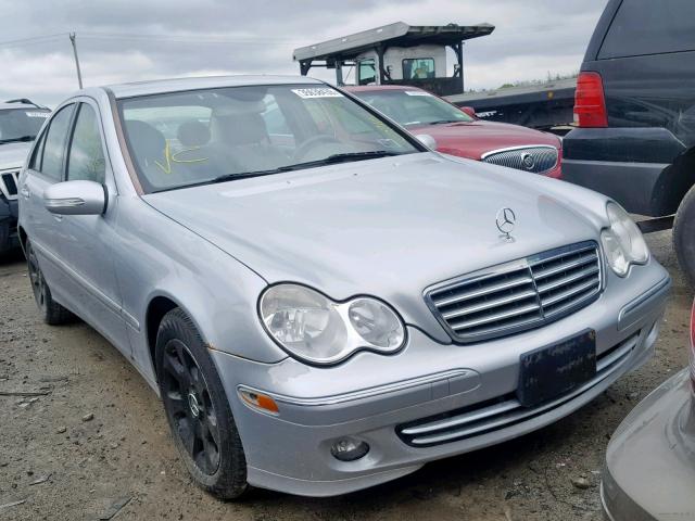 WDBRF87H06F785821 - 2006 MERCEDES-BENZ C 350 4MAT GRAY photo 1