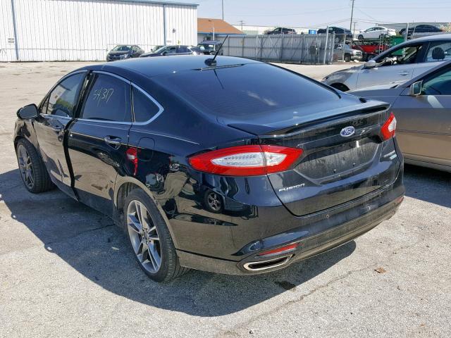 3FA6P0K93GR132168 - 2016 FORD FUSION TIT BLACK photo 3