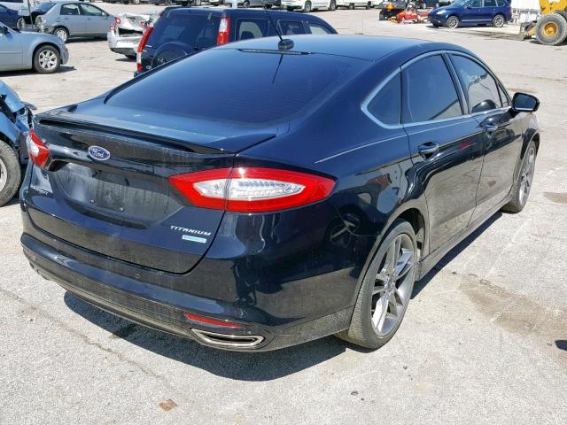 3FA6P0K93GR132168 - 2016 FORD FUSION TIT BLACK photo 4