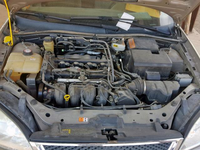 1FAFP36N65W128098 - 2005 FORD FOCUS ZXW GOLD photo 7