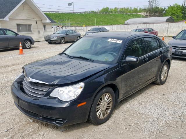 1C3LC56R18N131187 - 2008 CHRYSLER SEBRING TO BLACK photo 2