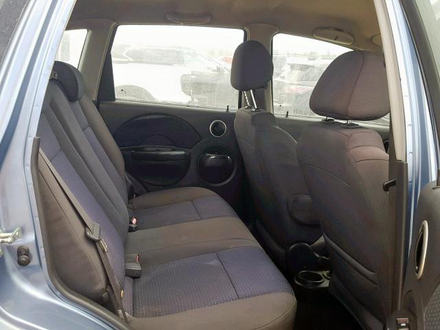 KL1TD66698B034428 - 2008 CHEVROLET AVEO BASE 蓝色 照片 6