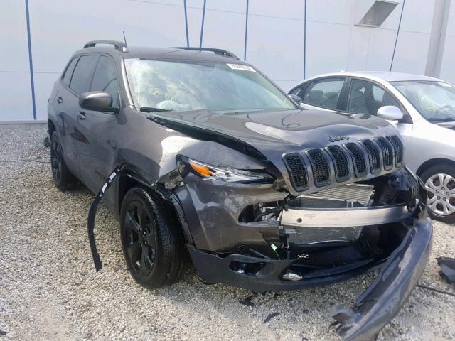 1C4PJLCBXJD544025 - 2018 JEEP CHEROKEE L GRAY photo 1