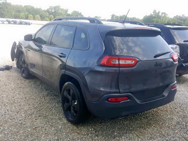 1C4PJLCBXJD544025 - 2018 JEEP CHEROKEE L GRAY photo 3