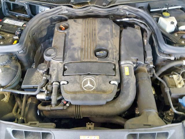 WDDGJ4HB8CF743330 - 2012 MERCEDES-BENZ C 250 BLACK photo 7