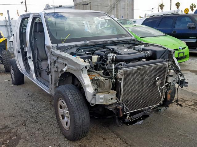 1N6AD07U38C406962 - 2008 NISSAN FRONTIER C SILVER photo 1