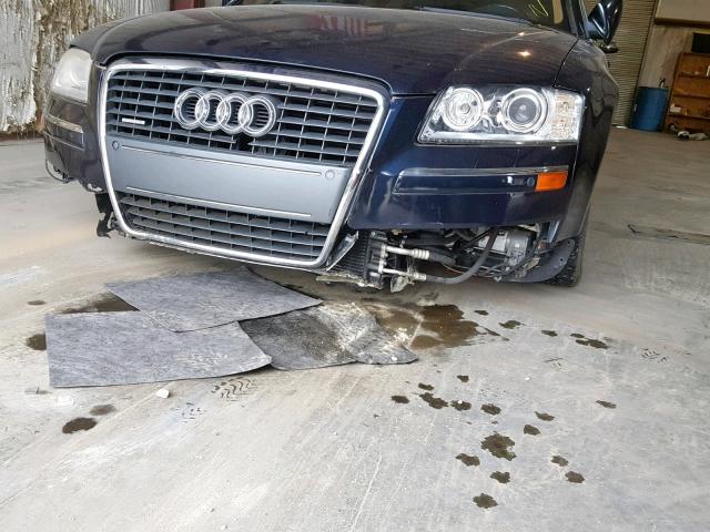 WAUML44E76N003878 - 2006 AUDI A8 L QUATT BLUE photo 9