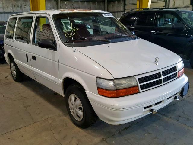 2B4GH2534RR569035 - 1994 DODGE CARAVAN WHITE photo 1