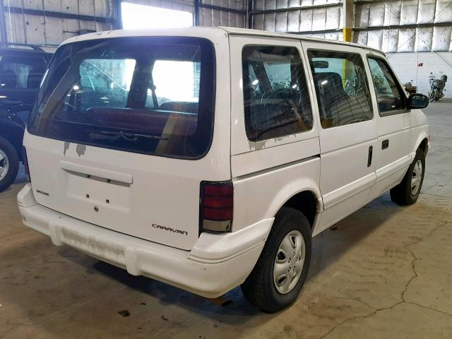 2B4GH2534RR569035 - 1994 DODGE CARAVAN WHITE photo 4