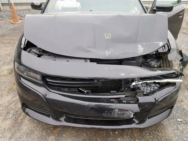 2C3CDXJG8JH235463 - 2018 DODGE CHARGER GT BLACK photo 7