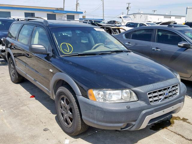 YV1SZ592051204048 - 2005 VOLVO XC70 BLACK photo 1