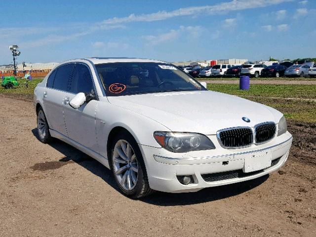 WBAHN835X7DT65568 - 2007 BMW 750 WHITE photo 1