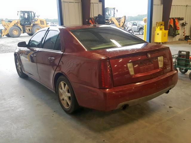1G6DW677960128352 - 2006 CADILLAC STS RED photo 3