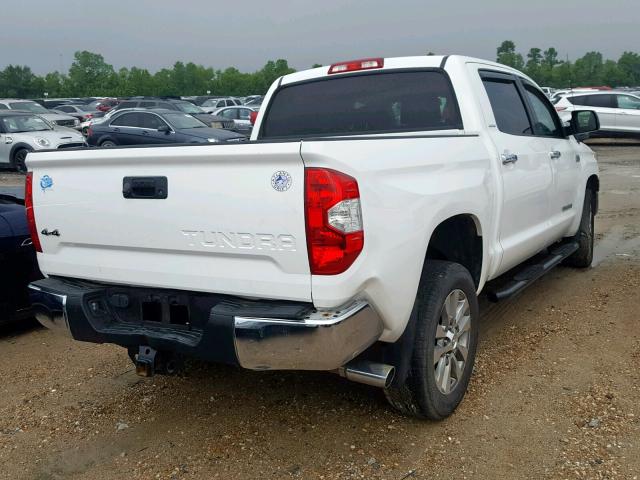 5TFHW5F1XFX435591 - 2015 TOYOTA TUNDRA CRE WHITE photo 4