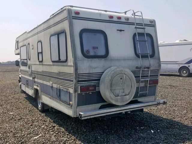 1FDKE30G3KHB23798 - 1989 WINNEBAGO MOTORHOME TWO TONE photo 3