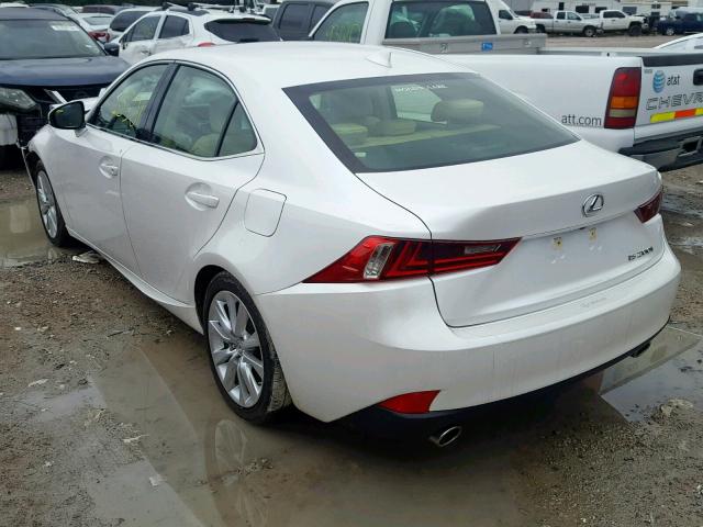 JTHBA1D24G5014146 - 2016 LEXUS IS 200T WHITE photo 3