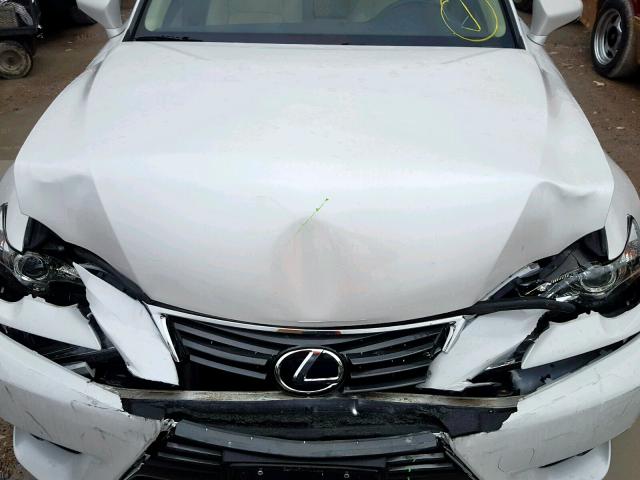 JTHBA1D24G5014146 - 2016 LEXUS IS 200T WHITE photo 7