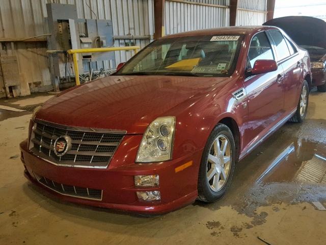 1G6DU6ED4B0107868 - 2011 CADILLAC STS RED photo 2