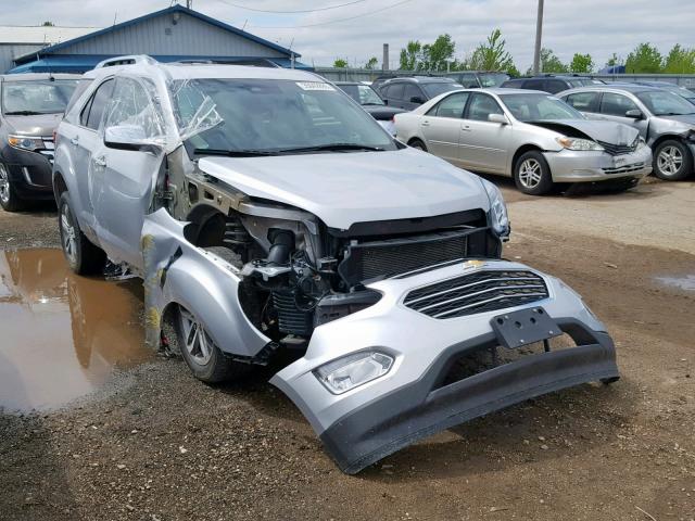 2GNALDEK7H6146788 - 2017 CHEVROLET EQUINOX PR SILVER photo 1