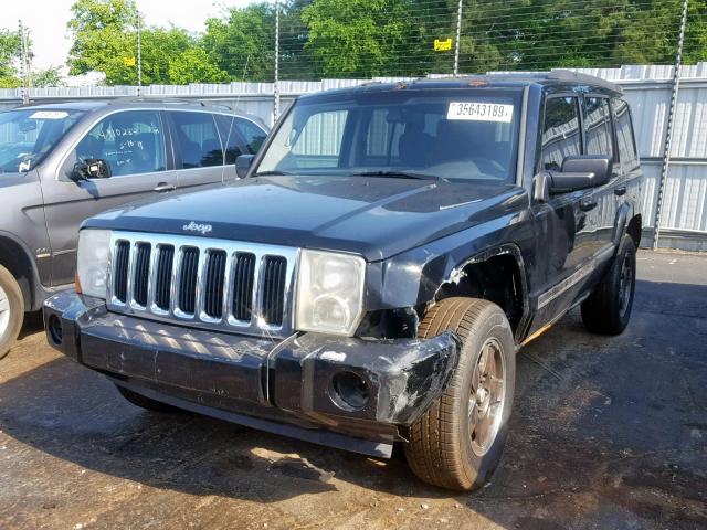 1J8HH48K38C164712 - 2008 JEEP COMMANDER 黑色 照片 2