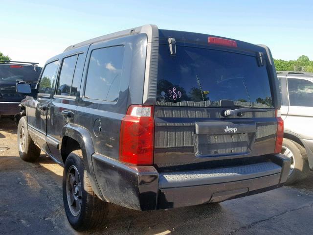 1J8HH48K38C164712 - 2008 JEEP COMMANDER 黑色 照片 3