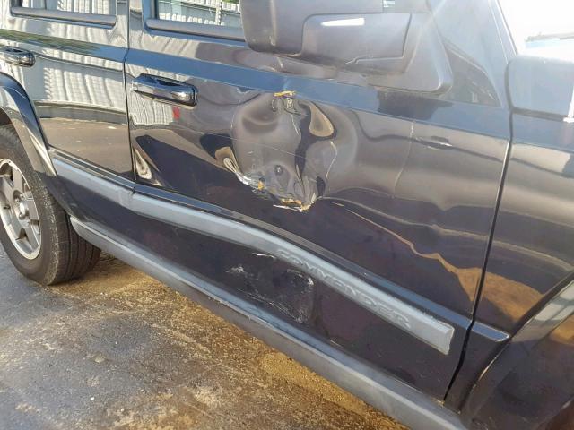 1J8HH48K38C164712 - 2008 JEEP COMMANDER 黑色 照片 9