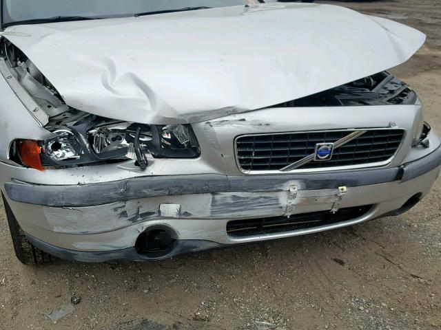 YV1RS61R322184692 - 2002 VOLVO S60 SILVER photo 9