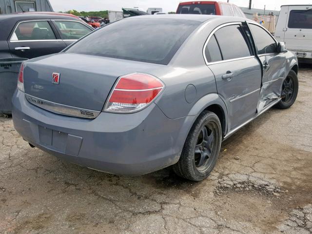 1G8ZS57B18F282657 - 2008 SATURN AURA XE BLUE photo 4