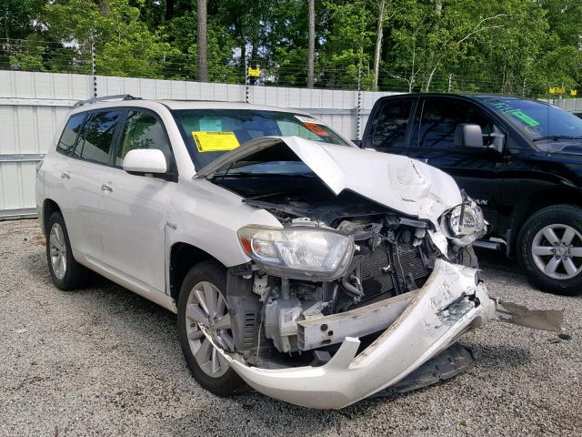 JTEEW44A682025446 - 2008 TOYOTA HIGHLANDER WHITE photo 1