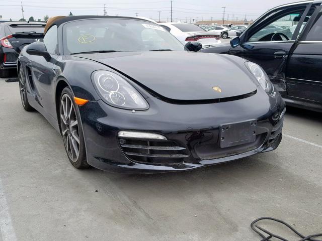 WP0CA2A87GS120824 - 2016 PORSCHE BOXSTER BLACK photo 1