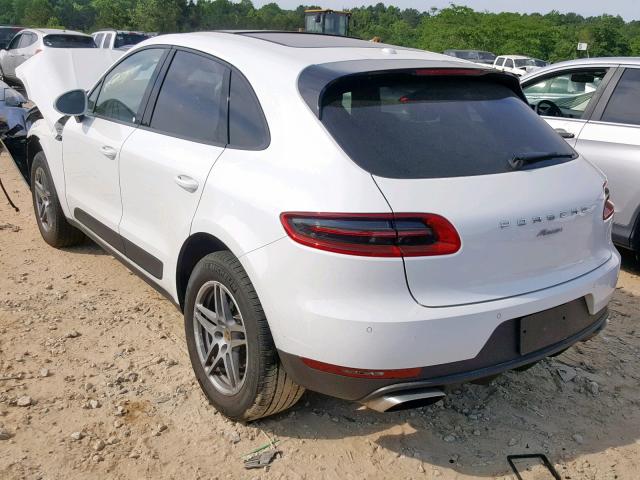 WP1AA2A51JLB18869 - 2018 PORSCHE MACAN WHITE photo 3