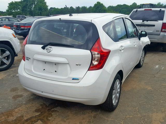 3N1CE2CP6EL391543 - 2014 NISSAN VERSA NOTE WHITE photo 4