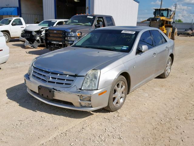1G6DC67A650145936 - 2005 CADILLAC STS SILVER photo 2