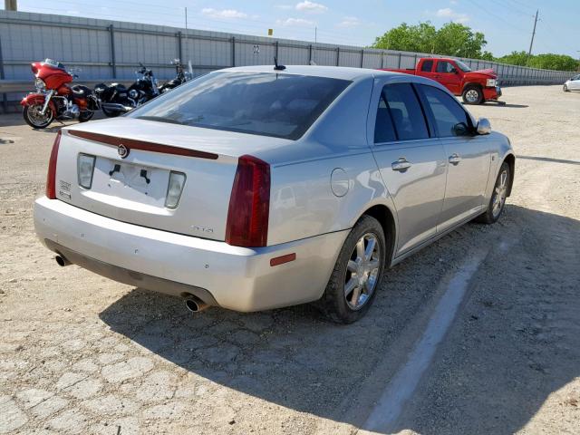 1G6DC67A650145936 - 2005 CADILLAC STS SILVER photo 4