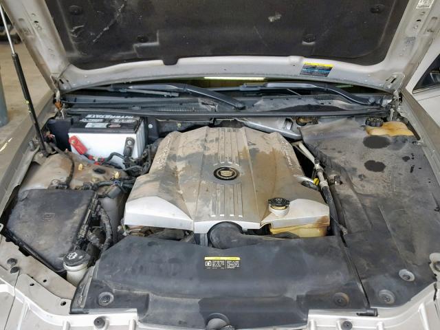 1G6DC67A650145936 - 2005 CADILLAC STS SILVER photo 7