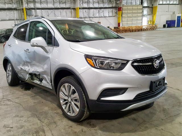 KL4CJASB4KB726170 - 2019 BUICK ENCORE PRE SILVER photo 1