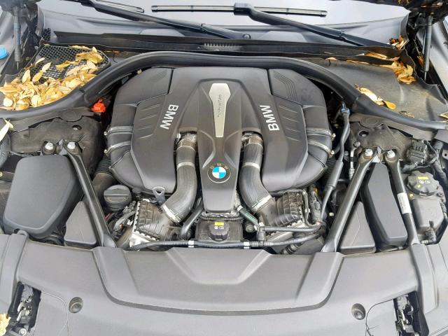 WBA7F2C59GG416997 - 2016 BMW 750 XI BLACK photo 7