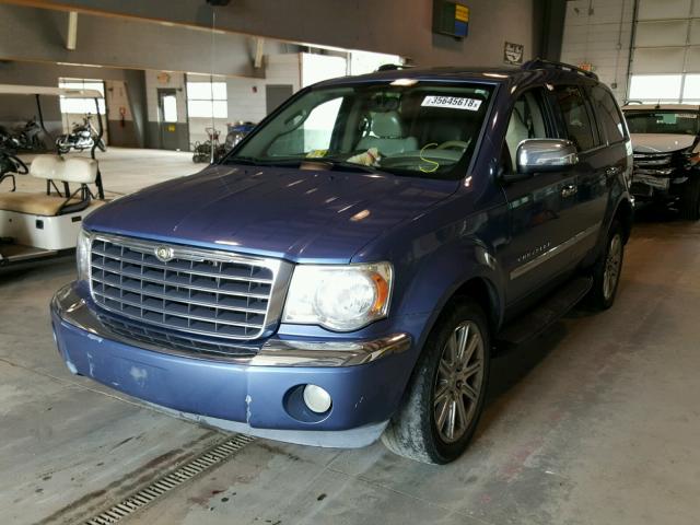 1A8HW58297F547529 - 2007 CHRYSLER ASPEN LIMI BLUE photo 2