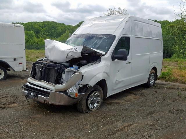 1N6BF0LY7FN803020 - 2015 NISSAN NV 2500 WHITE photo 2